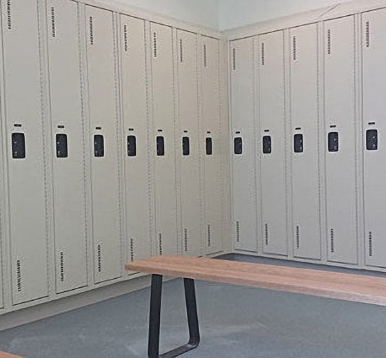 gymnasium lockers