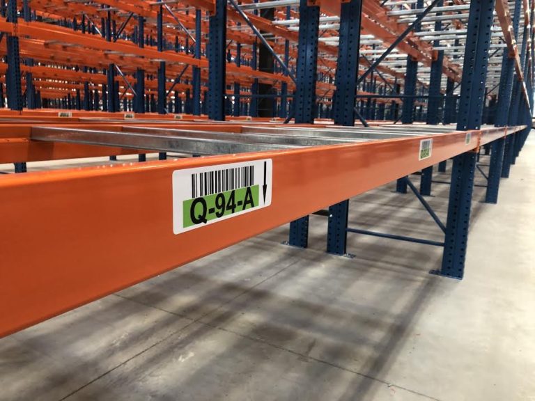 Labelling Warehouse Storage Solutions Racked Out
